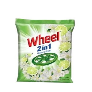 Wheel Washing Powder 2 in 1 Clean & Fresh 1 kg