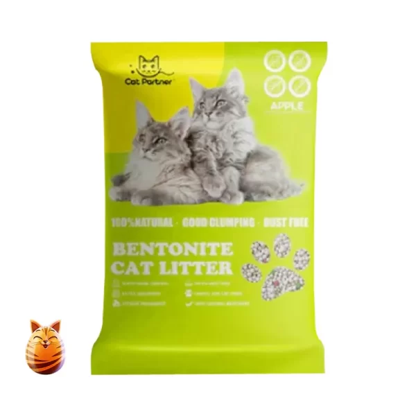 Cat Partner Bentonite Cat Litter (Apple Flavour) 10 ltr
