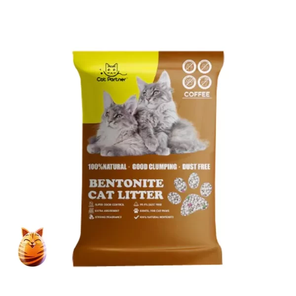 Cat Partner Bentonite Cat Litter (Coffee Flavour) 5 ltr