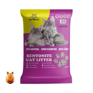 Cat Partner Bentonite Cat Litter (Lavender Flavour) 10 ltr