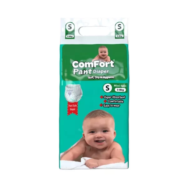 Comfort Baby Diaper Pant S (3-8 kg) 5 pcs