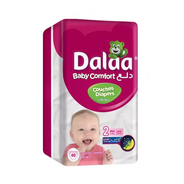Dalaa Baby Comfort Diaper Mini Belt (3-6 kg) 40 pcs