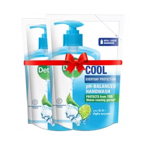 Dettol Handwash Cool Refill 170 ml (Combo pack) 2 pcs