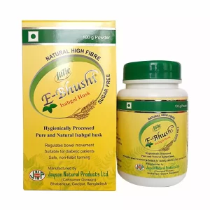 E-Bhushi Psyllium Husk (Isubgul Vushi) Jar 100 gm