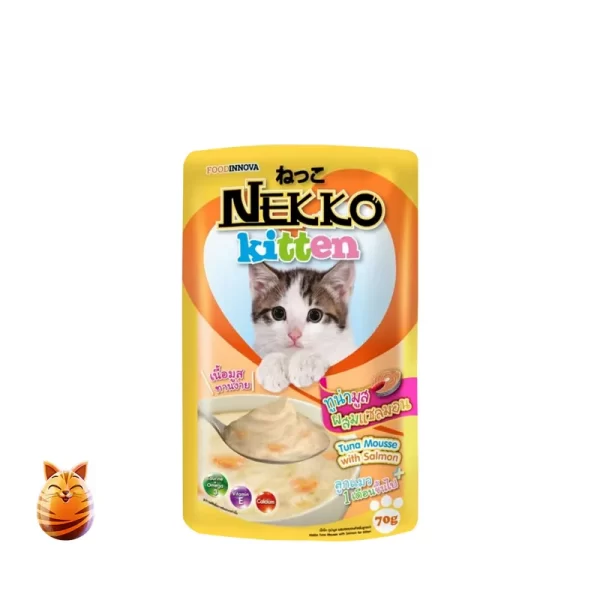 Foodinnova Nekko Kitten Tuna Mousse With Salmon 70 gm