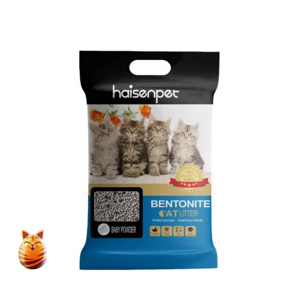 Haisenpet Clumping Cat Litter Baby Powder 5 ltr