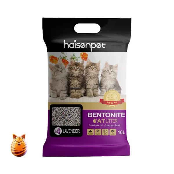 Haisenpet Clumping Cat Litter Lavender 10 ltr