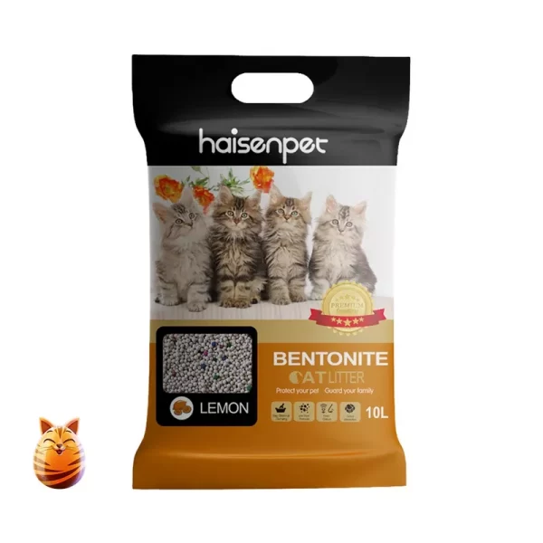 Haisenpet Clumping Cat Litter Lemon 10 ltr