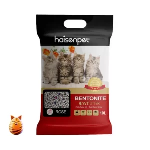 Haisenpet Clumping Cat Litter Rose 10 ltr