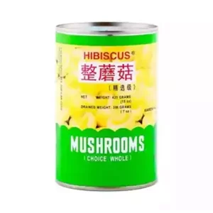 Hibiscus Mushrooms Choice Whole Can 425 gm