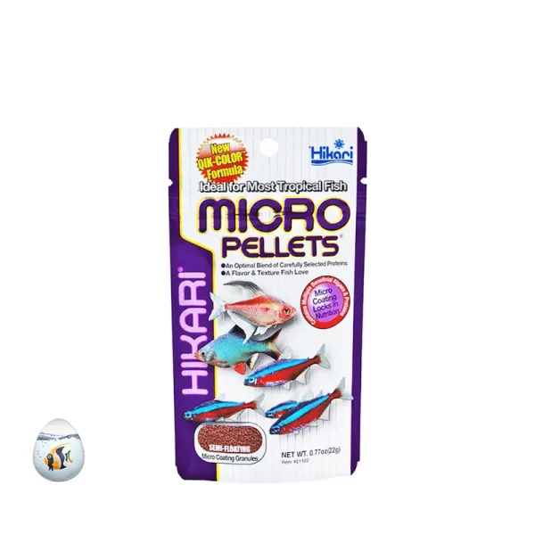Hikari Micro Pellets Fish Food 22 gm