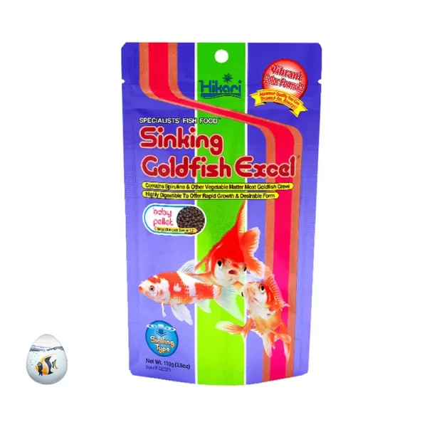 Hikari Sinking Goldfish Excel Fish Food 110 gm