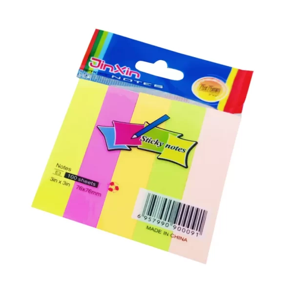 Jinxin Sticky Notes (Multicolor)each