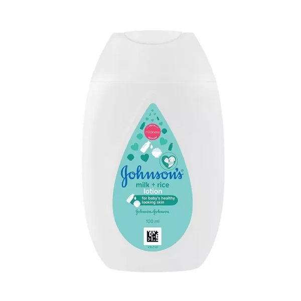 Johnson's Baby Lotion Milk + Rice 100 gm