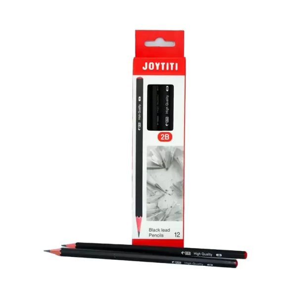 Joytiti Black Lead Pencil 2B12 pcs