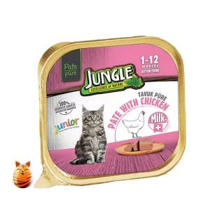 Jungle Pate Chicken Junior Cat Food 100 gm