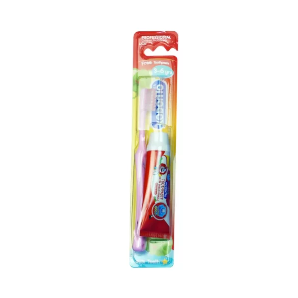 Kodomo Dental Kids Set 3-6 Years (Strawberry Flavour) each
