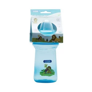 Lion Soft Spout Drinking Cup (Blue) each