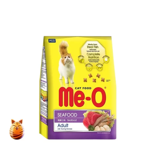 Me O Cat Food Adult SeaFood Flavour 1.2 kg