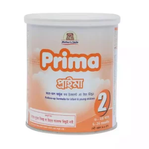 Mother's Smile Prima 2 Milk Tin (6-24 Months) 400 gm
