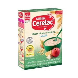 Nestlé Cerelac 1 Wheat & Three Fruits (6 M+) 400 gm