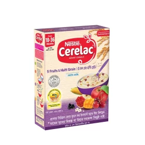 Nestlé Cerelac 3 Five Fruits Baby Food (18 Months+) 350 gm