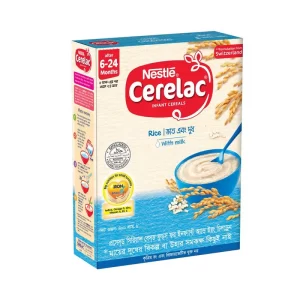 Nestlé Cerelac Rice With Milk Baby Food (6 M+) 400 gm