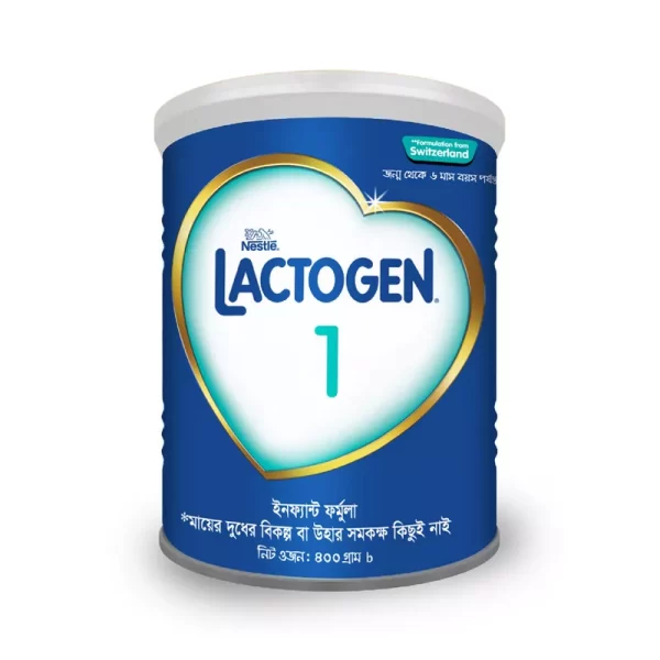 Nestlé Lactogen 1 Formula Milk Powder (0-6 M) 400 gm