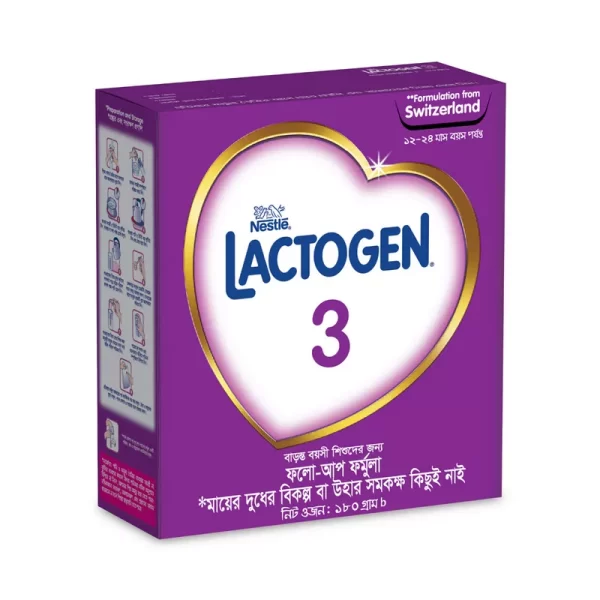 Nestle Lactogen 3 Follow up Formula BIB (12 Months+) 180 gm