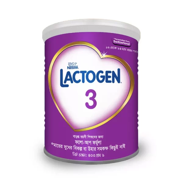 Nestlé Lactogen 3 Formula Milk Powder (12-24 M) 400 gm
