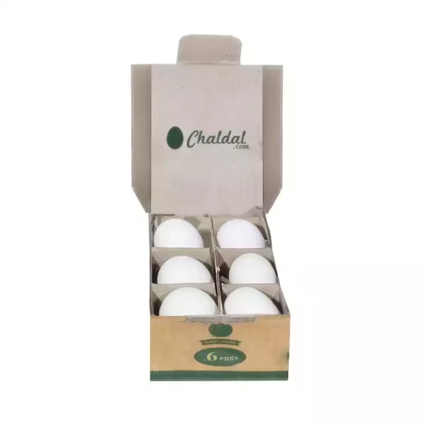 Organic Chicken Eggs (Deshi) 6 pcs