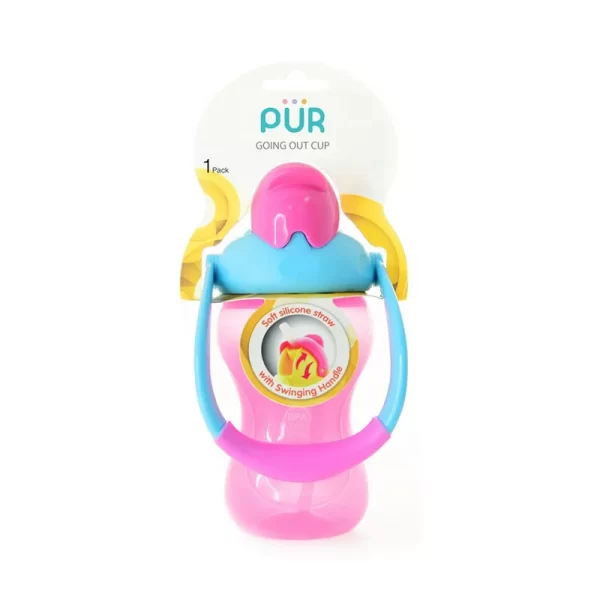 Pur Going Out Cup (Pink) 250 ml each