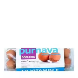 Purnava Vitamin E Eggs 12 pcs