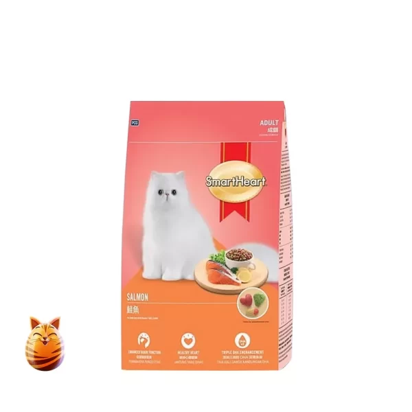 SmartHeart Cat Food Salmon 1.2 kg