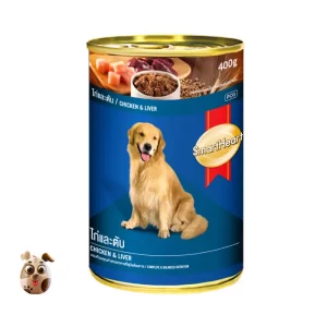SmartHeart Dog Food Adult Chicken and Liver Can 400 gm