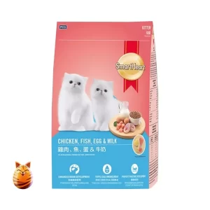 SmartHeart Kitten Food Chicken, Fish, Milk & Egg 1.1 kg