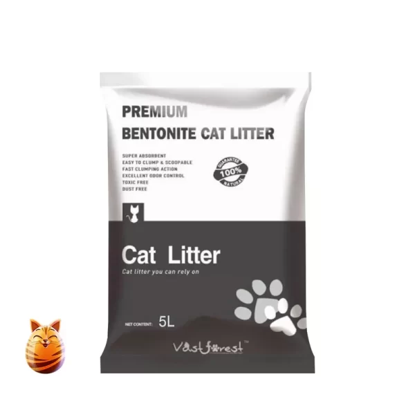 Vast Forest Clumping Cat Litter Unscented 5 ltr