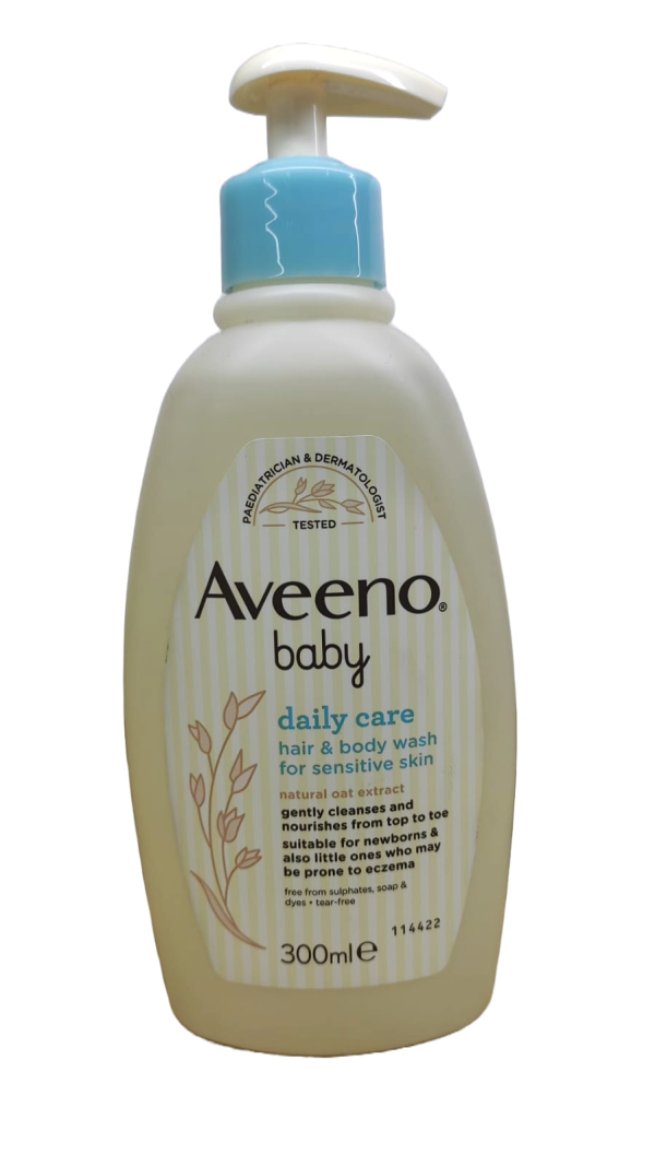 Aveeno baby Daily Care Hair & Body Wash for Sensitive Skin 300ml