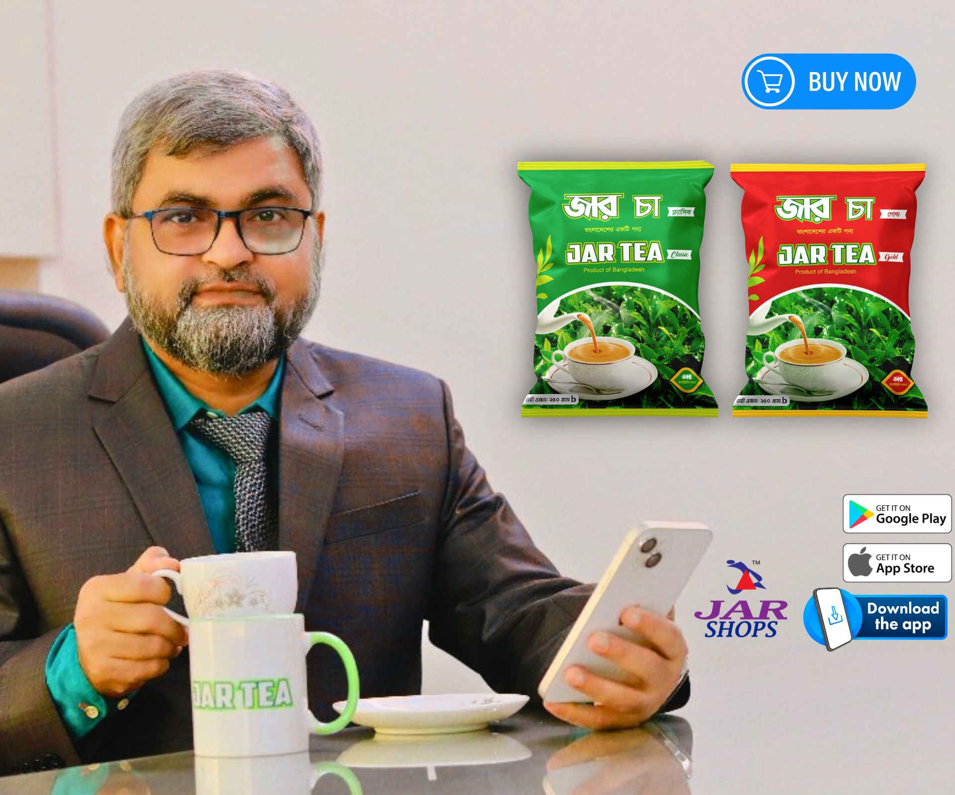 JAR TEA Hero