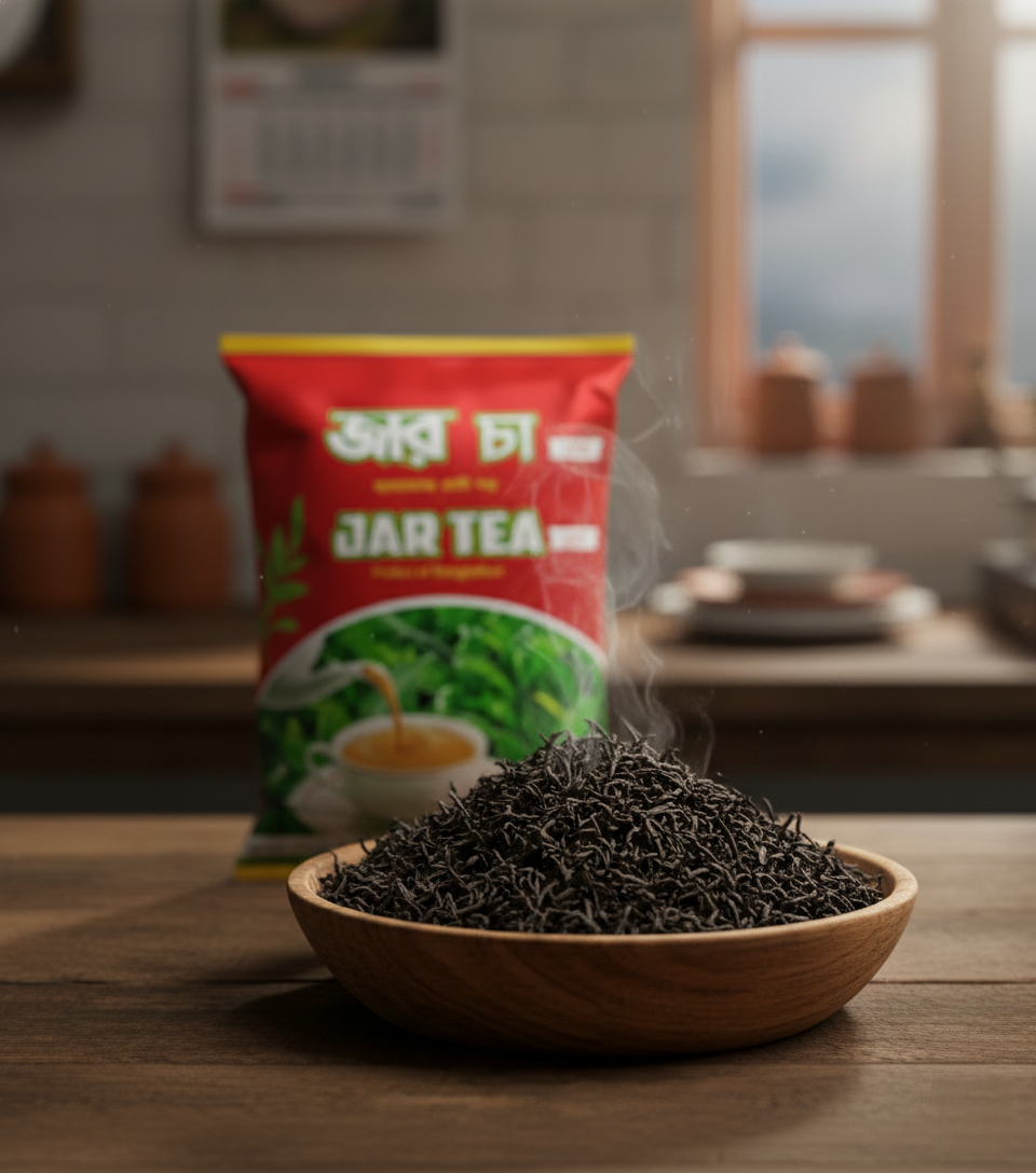 জার চা গোল্ড ৫০০ গ্রাম লাল প্যাক – গাঢ় লিকার ও সমৃদ্ধ সুগন্ধযুক্ত প্রিমিয়াম বাংলাদেশি চা